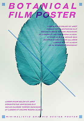 PSD 식물 포스터 낙엽 잎 일러스트 나뭇잎 타이포그라피 사람없음 그래픽 빈티지 분위기 인쇄 판화 국내일러스트 문자 컨셉 미술 파일형식