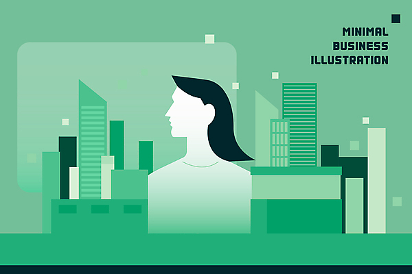 디자인 여자 실루엣 일러스트 비즈니스 한명 빌딩 상반신 성인 건물 초록색 금융 도시 비즈니스우먼 심플 얼굴없음 성인여자한명만 미니멀 국내일러스트 AI파일 1 건축물 컬러 촬영기법 사람 경제 직장인 여자한명만 성인여자만 파일형식 벡터