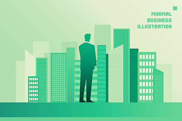 전신 디자인 남자 일러스트 비즈니스 한명 서기 빌딩 성인 건물 초록색 금융 도시 비즈니스맨 심플 성인남자한명만 미니멀 국내일러스트 AI파일 1 건축물 컬러 모션 사람 경제 직장인 남자한명만 성인남자만 파일형식 벡터