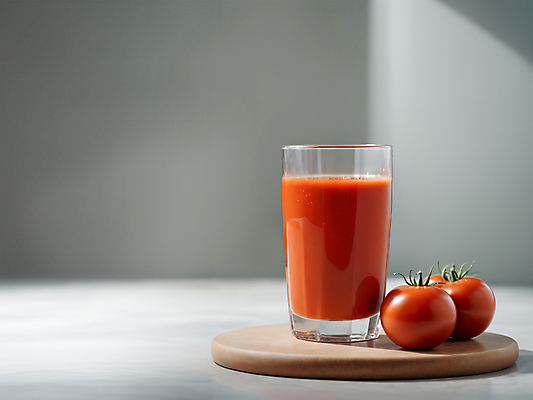 JPG 편집이미지 음료 토마토 탁자 잔 도마 건강 사람없음 빨간색 주스 신선 디지털합성 토마토주스 편집소스 편집실사 AI포토 AI콘텐츠 식기 컬러 가구 채소 주방용품 야채주스 CG 파일형식