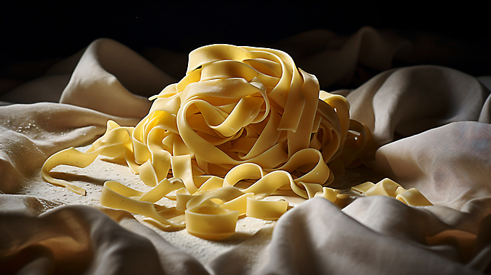 JPG 편집이미지 음식 식재료 파스타 요리 사람없음 천 디지털합성 밀가루 음식준비 파스타면 핸드메이드 홈메이드 편집실사 AI포토 AI콘텐츠 서양음식 직물 면류 가루 CG 준비 만들기 파일형식