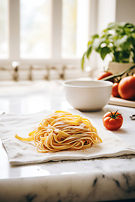 JPG 편집이미지 그릇 음식 잎 토마토 식재료 창문 파스타 요리 사람없음 주방 디지털합성 대리석 음식준비 파스타면 핸드메이드 홈메이드 편집실사 AI포토 AI콘텐츠 식물 식기 채소 재료 서양음식 면류 CG 준비 만들기 파일형식