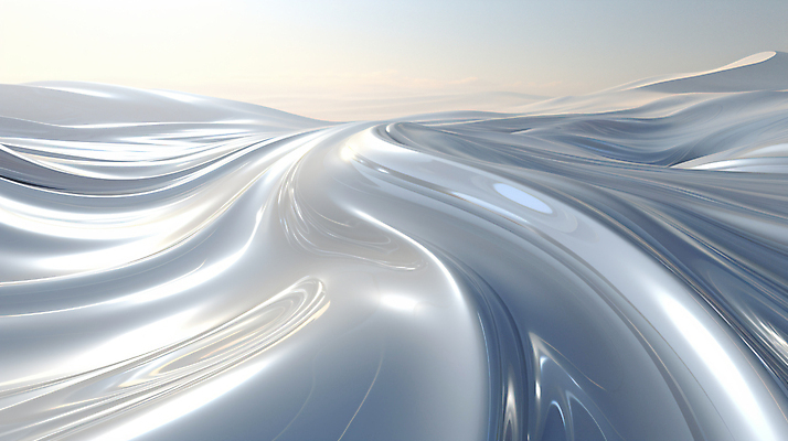 JPG 편집이미지 물결 백그라운드 곡선 미래 사람없음 은색 웨이브 광택 이미지편집 편집실사 AI컴퓨터그래픽 AI콘텐츠 선 컬러 컨셉 CG 파일형식