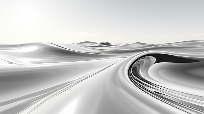 JPG 편집이미지 물결 백그라운드 곡선 미래 사람없음 은색 웨이브 광택 이미지편집 편집실사 AI컴퓨터그래픽 AI콘텐츠 선 컬러 컨셉 CG 파일형식