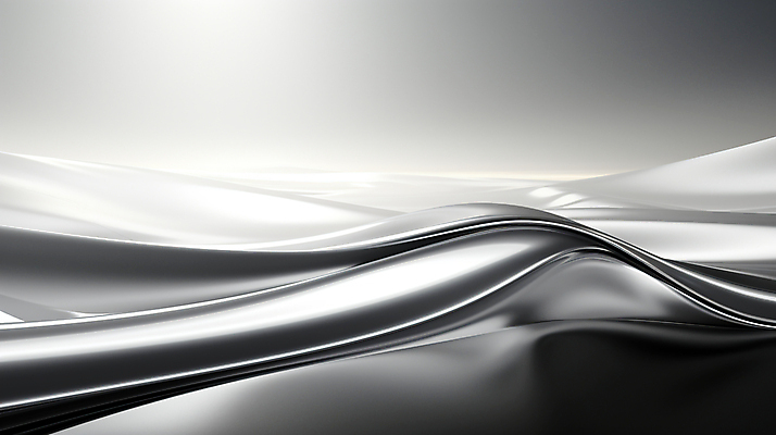 JPG 편집이미지 물결 백그라운드 곡선 미래 사람없음 은색 웨이브 광택 이미지편집 편집실사 AI컴퓨터그래픽 AI콘텐츠 선 컬러 컨셉 CG 파일형식