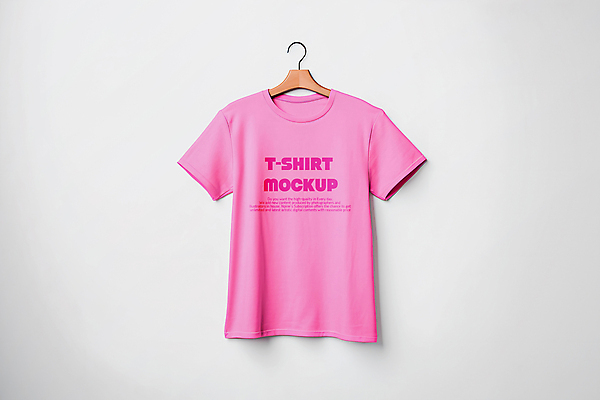 PSD 편집 편집이미지 티셔츠 타이포그라피 사람없음 반팔티셔츠 옷걸이 목업 편집소스 이미지편집 문자 셔츠 파일형식