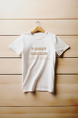 PSD 편집 편집이미지 티셔츠 타이포그라피 사람없음 반팔티셔츠 옷걸이 목업 편집소스 이미지편집 문자 셔츠 파일형식