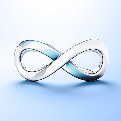 JPG 도형 편집이미지 기호 사람없음 그래픽 3D 흰색 심볼 입체 광택 무한 반복 이미지편집 편집3D AI컴퓨터그래픽 AI콘텐츠 문자 컬러 디지털합성 파일형식