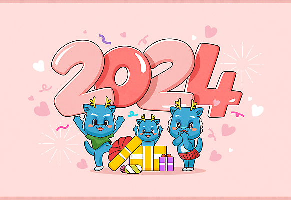 한국전통 분홍색 일러스트 가족 근하신년 새해 타이포그라피 사람없음 선물상자 만세 용띠 하트 용캐릭터 손모으기 입가림 청룡 2024년 나오기 갑진년 청룡캐릭터 국내일러스트 일러캐릭터 AI파일 모양 문자 캐릭터 전통 컬러 관계 모션 한국 선물 손짓 상자 십이지신 용 가림 연도 파일형식 벡터 사방신