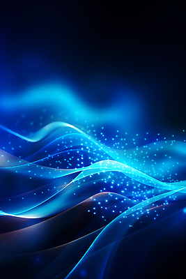 JPG 편집이미지 물결 곡선 그래픽백그라운드 디지털백그라운드 추상 사람없음 파란색 반짝임 디지털 흐름 웨이브 이미지편집 편집실사 AI컴퓨터그래픽 AI콘텐츠 선 컬러 백그라운드 컨셉 무늬 모션 그래픽 CG 파일형식