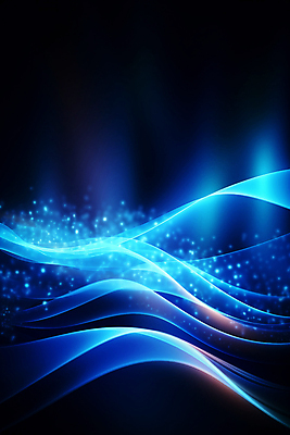 JPG 편집이미지 물결 곡선 그래픽백그라운드 디지털백그라운드 추상 사람없음 파란색 반짝임 디지털 흐름 웨이브 이미지편집 편집실사 AI컴퓨터그래픽 AI콘텐츠 선 컬러 백그라운드 컨셉 무늬 모션 그래픽 CG 파일형식