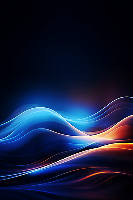 JPG 편집이미지 물결 곡선 그래픽백그라운드 디지털백그라운드 추상 사람없음 파란색 디지털 흐름 웨이브 이미지편집 편집실사 AI컴퓨터그래픽 AI콘텐츠 선 컬러 백그라운드 컨셉 무늬 그래픽 CG 파일형식