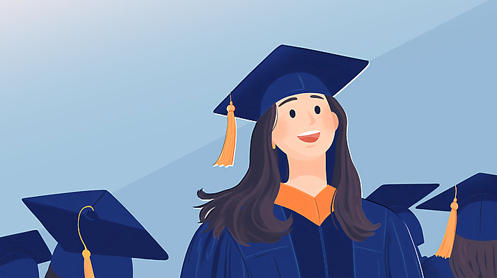 PSD 여자 교육 행복 일러스트 학사모 졸업 새출발 졸업생 한명 웃음 상반신 성인 파란색 희망 졸업가운 대학교 성인여자한명만 국내일러스트 모자_잡화 1 감정 컬러 학교 새로움 표정 사람 가운 출발 여자한명만 성인여자만 파일형식