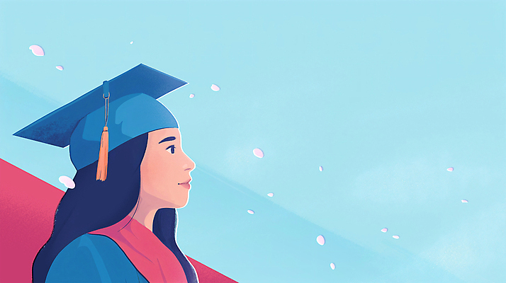 PSD 여자 교육 행복 일러스트 학사모 졸업 새출발 졸업생 한명 웃음 상반신 성인 파란색 희망 졸업가운 대학교 성인여자한명만 국내일러스트 모자_잡화 1 감정 컬러 학교 새로움 표정 사람 가운 출발 여자한명만 성인여자만 파일형식