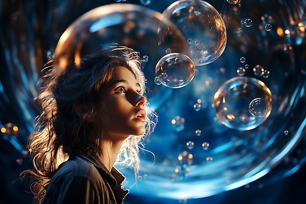 JPG 편집이미지 여자 미래 한명 상반신 성인 빛 어둠 물방울 원형 신비 디지털합성 가상공간 의료성형뷰티 몽환 증강현실 성인여자한명만 이미지편집 편집실사 AI인물포토 AI콘텐츠 도형 1 컨셉 사람 CG 여자한명만 성인여자만 파일형식 AI포토