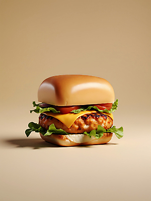 JPG 편집이미지 추상 패스트푸드 서양음식 사람없음 3D 햄버거 큐브 디지털합성 오브젝트 정사각형 편집소스 편집3D AI컴퓨터그래픽 AI콘텐츠 도형 음식 무늬 인스턴트 파일형식