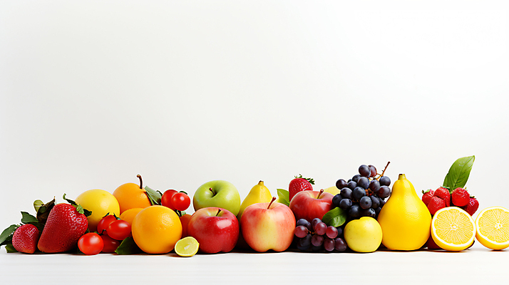 JPG 편집이미지 잎 오렌지 과일 딸기 포도 사람없음 다양 신선 사과 레몬 편집실사 AI포토 AI콘텐츠 식물 다수 CG 파일형식