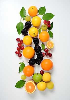 JPG 편집이미지 잎 오렌지 과일 단면 사람없음 하이앵글 다양 신선 레몬 블랙베리 편집실사 AI포토 AI콘텐츠 식물 뷰포인트 다수 CG 파일형식