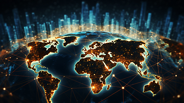 JPG 편집이미지 지구 사람없음 그래픽 세계 글로벌 네트워크 연결 디지털합성 홀로그램 이미지편집 편집실사 AI컴퓨터그래픽 AI콘텐츠 CG 파일형식