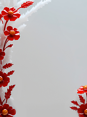 JPG 편집이미지 꽃 유리 사람없음 빨간색 흰색 디지털합성 겨울꽃 카피스페이스 편집소스 편집실사 AI포토 AI콘텐츠 식물 컬러 겨울 재질 공백 CG 파일형식