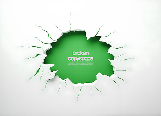 PSD 편집이미지 프레임 사람없음 초록색 손상 흰색 구멍 균열 깨짐 카피스페이스 이미지편집 컬러 컨셉 모션 공백 파일형식