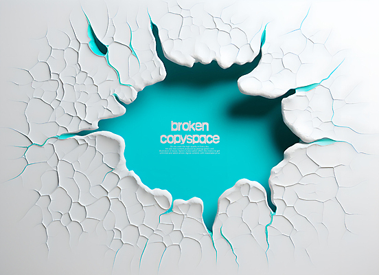 PSD 편집이미지 하늘색 프레임 사람없음 손상 흰색 구멍 균열 깨짐 카피스페이스 이미지편집 컬러 컨셉 모션 파란색 공백 파일형식