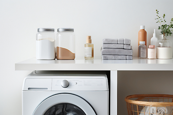 JPG 식물 편집이미지 가사 실내 사람없음 인테리어 수건 쌓기 깨끗함 공간 빨래 병 천 세제 디지털합성 세탁기 드럼세탁기 빨래바구니 빨랫감 세탁실 편집실사 AI포토 AI콘텐츠 식기 디자인 컨셉 모션 내부 위생용품 바구니 가전제품 직물 CG 파일형식