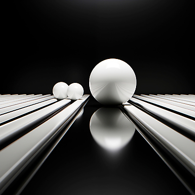 JPG 편집이미지 사람없음 조형물 반사 검은색 공간 흰색 구슬 디지털합성 조형 편집소스 이미지편집 편집실사 AI컴퓨터그래픽 AI콘텐츠 컬러 미술 CG 파일형식