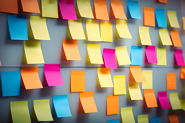 JPG 편집이미지 벽 백그라운드 비즈니스 사람없음 가득함 포스트잇 붙이기 편집실사 AI포토 AI콘텐츠 모션 메모지 CG 파일형식