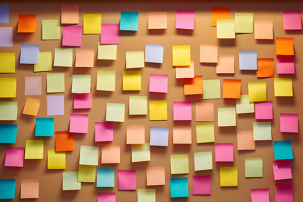 JPG 편집이미지 백그라운드 비즈니스 사람없음 가득함 포스트잇 붙이기 편집실사 AI포토 AI콘텐츠 모션 메모지 CG 파일형식