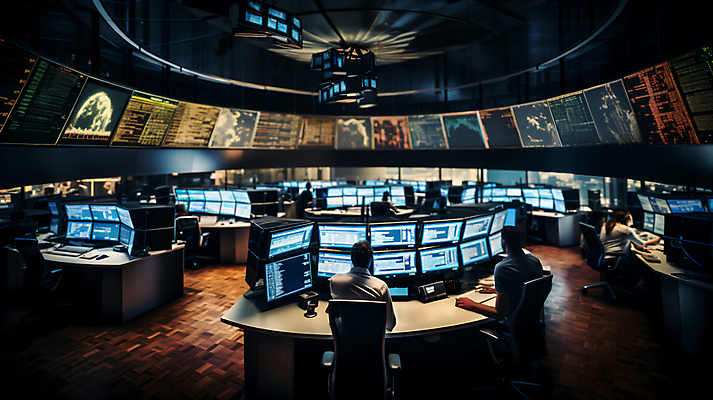 JPG 전신 편집이미지 여자 남자 백그라운드 앉기 여러명 성인 경제 모니터 업무 주식 스마트 주식거래 주식시장 성인만 편집실사 AI인물포토 AI콘텐츠 다수 컨셉 모션 사람 금융 컴퓨터 거래 작업 CG 파일형식 AI포토