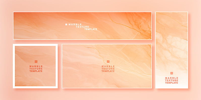 템플릿 배너 백그라운드 사람없음 세트 엽서 초대장 대리석 결 피치퍼즈 이미지템플릿 AI파일 무늬 재료 카드_감사 편지 파일형식 벡터 트렌드컬러