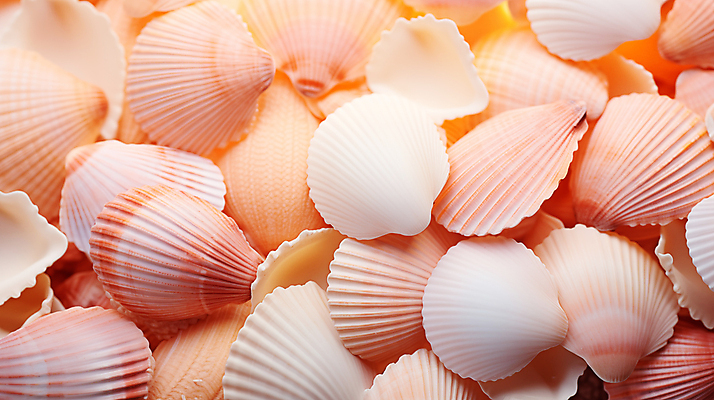 JPG 편집이미지 백그라운드 사람없음 껍질 조개껍데기 가득함 디지털합성 편집소스 피치퍼즈 편집실사 AI포토 AI콘텐츠 조개 CG 파일형식 트렌드컬러