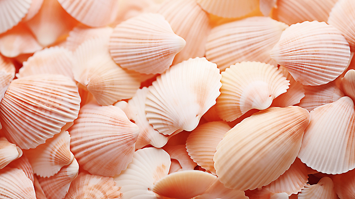 JPG 편집이미지 백그라운드 사람없음 껍질 조개껍데기 가득함 디지털합성 편집소스 피치퍼즈 편집실사 AI포토 AI콘텐츠 조개 CG 파일형식 트렌드컬러