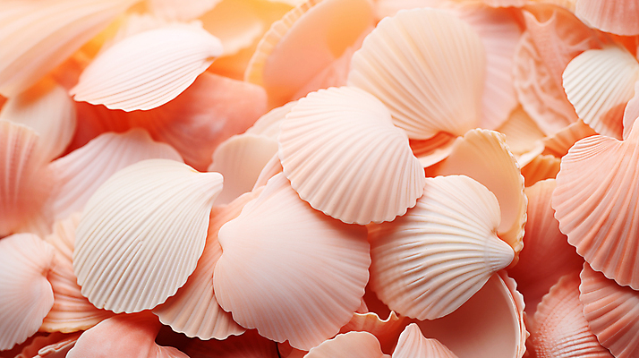 JPG 편집이미지 백그라운드 사람없음 껍질 조개껍데기 가득함 디지털합성 편집소스 피치퍼즈 편집실사 AI포토 AI콘텐츠 조개 CG 파일형식 트렌드컬러