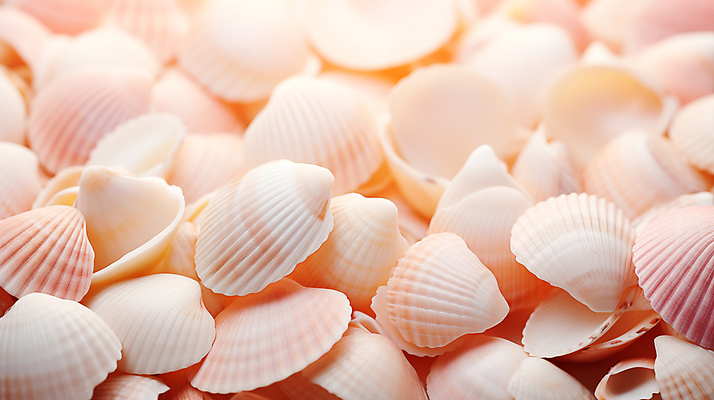 JPG 편집이미지 백그라운드 사람없음 껍질 조개껍데기 가득함 디지털합성 편집소스 피치퍼즈 편집실사 AI포토 AI콘텐츠 조개 CG 파일형식 트렌드컬러