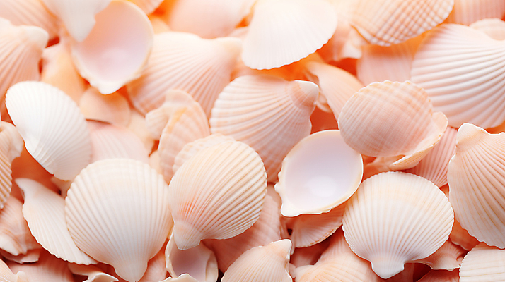 JPG 편집이미지 백그라운드 사람없음 껍질 조개껍데기 가득함 디지털합성 편집소스 피치퍼즈 편집실사 AI포토 AI콘텐츠 조개 CG 파일형식 트렌드컬러