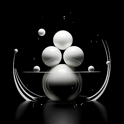 JPG 편집이미지 백그라운드 곡선 사람없음 흰색 물방울 원형 구슬 디지털합성 편집소스 이미지편집 편집실사 AI컴퓨터그래픽 AI콘텐츠 도형 선 컬러 CG 파일형식