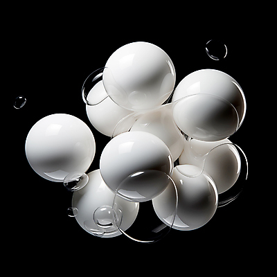 JPG 편집이미지 백그라운드 사람없음 흰색 물방울 원형 구슬 디지털합성 편집소스 이미지편집 편집실사 AI컴퓨터그래픽 AI콘텐츠 도형 컬러 CG 파일형식