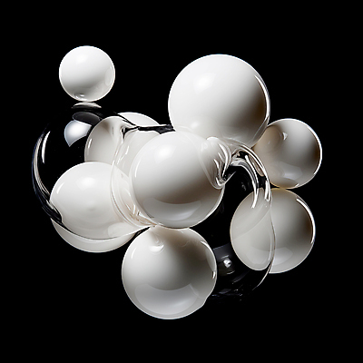 JPG 편집이미지 백그라운드 사람없음 흰색 물방울 원형 구슬 디지털합성 편집소스 이미지편집 편집실사 AI컴퓨터그래픽 AI콘텐츠 도형 컬러 CG 파일형식