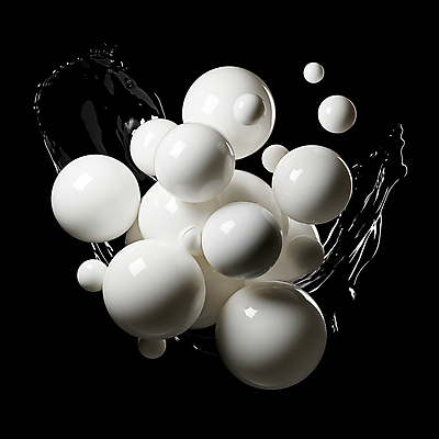 JPG 편집이미지 백그라운드 사람없음 흰색 물방울 원형 구슬 디지털합성 편집소스 이미지편집 편집실사 AI컴퓨터그래픽 AI콘텐츠 도형 컬러 CG 파일형식