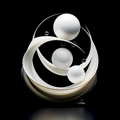 JPG 편집이미지 백그라운드 사람없음 흰색 물방울 원형 구슬 디지털합성 편집소스 이미지편집 편집실사 AI컴퓨터그래픽 AI콘텐츠 도형 컬러 CG 파일형식