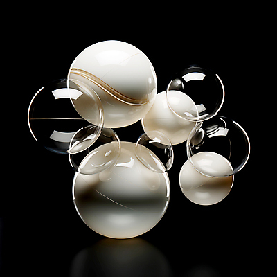 JPG 편집이미지 백그라운드 사람없음 흰색 물방울 원형 구슬 디지털합성 편집소스 이미지편집 편집실사 AI컴퓨터그래픽 AI콘텐츠 도형 컬러 CG 파일형식