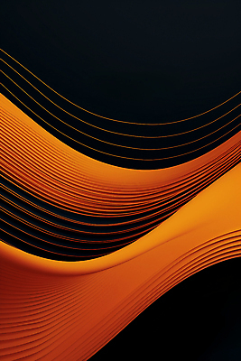 JPG 편집이미지 곡선 그래픽백그라운드 사람없음 그래픽 검은색 주황색 웨이브 결 그라데이션 이미지편집 편집실사 AI컴퓨터그래픽 AI콘텐츠 선 컬러 백그라운드 무늬 CG 파일형식