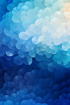 JPG 편집이미지 디지털백그라운드 추상 사람없음 파란색 디지털 원형 겹침 그라데이션 이미지편집 편집실사 AI컴퓨터그래픽 AI콘텐츠 도형 컬러 백그라운드 무늬 CG 파일형식