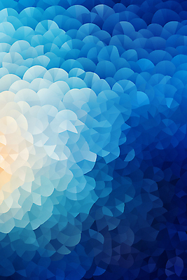 JPG 편집이미지 디지털백그라운드 추상 사람없음 파란색 디지털 원형 겹침 그라데이션 이미지편집 편집실사 AI컴퓨터그래픽 AI콘텐츠 도형 컬러 백그라운드 무늬 CG 파일형식