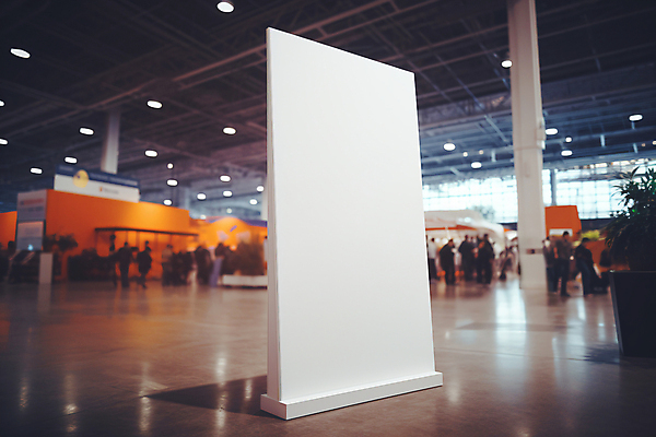 JPG 편집이미지 배너 사람없음 사각형 공간 전시회 디지털합성 박람회 블러효과 엑스포 목업 편집실사 AI포토 AI콘텐츠 도형 전시 CG 블러 파일형식 효과