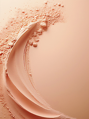 JPG 편집이미지 사람없음 가루 디지털합성 카피스페이스 트렌드컬러 피치퍼즈 편집실사 AI포토 AI콘텐츠 컬러 공백 CG 파일형식