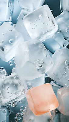 JPG 편집이미지 백그라운드 사람없음 사각형 얼음 차가움 가득함 디지털합성 편집소스 편집실사 AI포토 AI콘텐츠 자연요소 도형 CG 파일형식