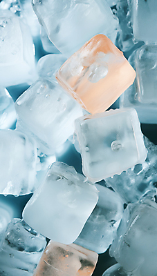 JPG 편집이미지 백그라운드 사람없음 사각형 얼음 차가움 가득함 디지털합성 편집소스 편집실사 AI포토 AI콘텐츠 자연요소 도형 CG 파일형식